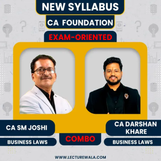 CA Darshan Khare & Prof. SM Joshi Business Laws Exam-Oriented Online Classes For CA Foundation: Google Drive & Pen Drive Classes. CA Darshan Khare & Prof. SM Joshi Business Laws Exam-Oriented Online Classes For CA Foundation: Google Drive & Pen Drive Classes.