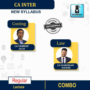 CA Inter Law & Costing New Syllabus Regular Course : Video Lecture + Study Material by CA Vaibhav Jalan And CA Darshan Khare (For MAY 2022 / NOV 2022) CA Inter Law & Costing New Syllabus Regular Course : Video Lecture + Study Material by CA Vaibhav Jalan And CA Darshan Khare (For MAY 2022 / NOV 2022)
