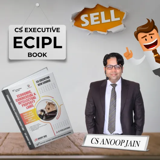 CS Executive ECIPL Book by CS Anoop Jain