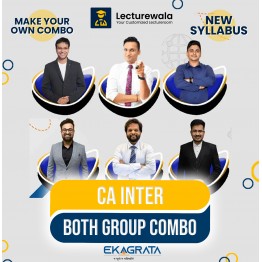 Make Your Own Customize CA Inter Combo With EKAGRATA CA Faculty 