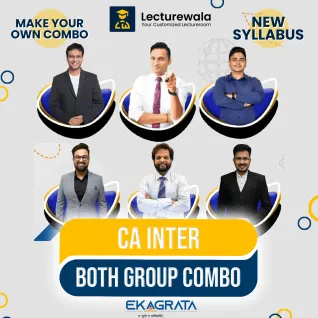 Make Your Own Customize CA Inter Combo With EKAGRATA CA Faculty  Make Your Own Customize CA Inter Combo With EKAGRATA CA Faculty