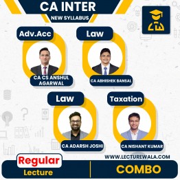 CA Inter Group - 1 Combo New Syllabus Live + Recorded Regular Course By Ekagrata Eduserv :Live Online Classes