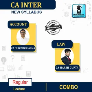 CA Inter Law + Accounts Combo Regular Course by CA Harsh Gupta & CA Parveen Sharma : Google Drive / Pen Drive  CA Inter Law + Accounts Combo Regular Course by CA Harsh Gupta & CA Parveen Sharma : Google Drive / Pen Drive
