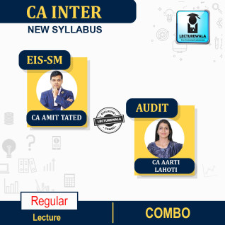 CA Inter Audit & Eis-Sm Combo Regular Course By CA Aarti Lahoti & CA Amit Tated : Pen Drive / Online Classes CA Inter Audit & Eis-Sm Combo Regular Course By CA Aarti Lahoti & CA Amit Tated : Pen Drive / Online Classes