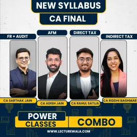 CA Final Power Batch Online Classes By Fast Education Faculty
