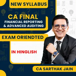 CA Sarthak Jain Audit &amp; FR Exam Oriented Fastrack Combo Classes For CA Final