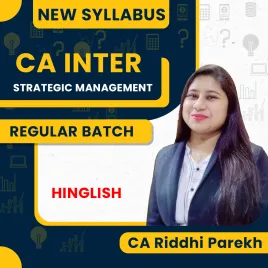 CA Inter Strategic Management Regular Batch By CA Riddhi Parekh