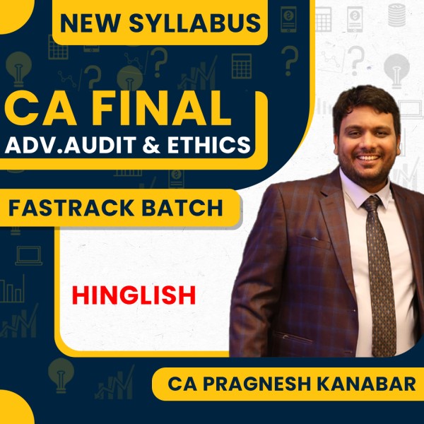  CA Pragnesh Kanabar Advanced Audit Fastrack Online classes For CA Final : Google Drive / Pen Drive Classes