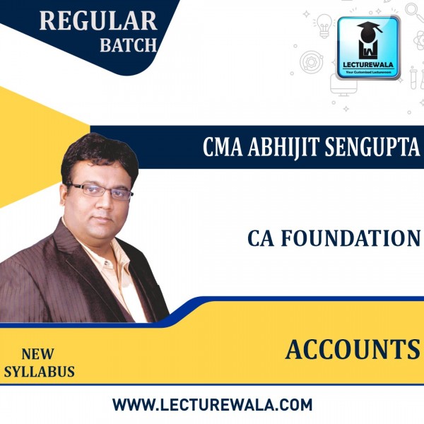 CA Foundation VIJETA Smart Classroom Batch Accounts by Abhijit Sir CA Foundation Dec 2023 Exam