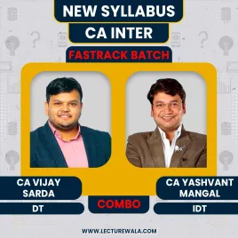 CA. Yashvant Mangal &amp; CA Vijay Sarda Taxation Live @ Home Fastrack Online Combo Classes For CA Inter