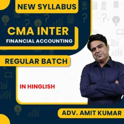 Advocate Amit Kumar Financial Accounting Regular Classes For CMA Inter Online Classes