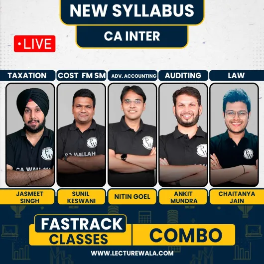 CA Inter Udesh Fastrack Both Group For May 2026 By CA Wallah