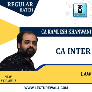 CA Inter law Regular Course New Course : Video Lecture + Study Material By CS kamlesh khanwani (For May 2022 ) CA Inter law Regular Course New Course : Video Lecture + Study Material By CS kamlesh khanwani (For May 2022 )