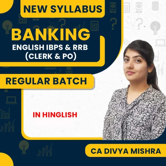  Divya Mishra English for Bank IBPS & RRB (Clerk & PO) 