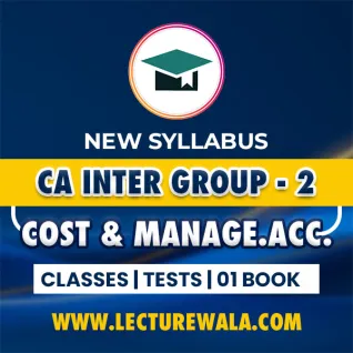 Grooming Education Academy Paper 4: Cost and Management Accounting Regular Online Classes For CA Inter Grooming Education Academy Paper 4: Cost and Management Accounting Regular Online Classes For CA Inter