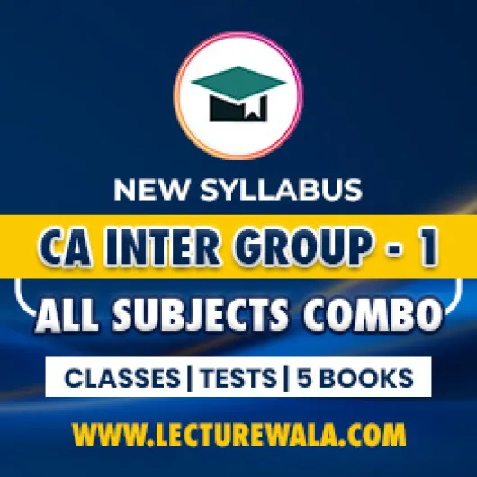 Grooming Education Academy Group - 1 (3.0) Regular Online Combo Classes For CA Inter