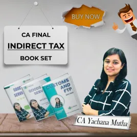 CA Yachana Mutha Bhurat Indirect Taxation Books Set For CA Final