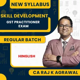CA RAJ K AGRAWAL GST Practitioner Exam (GSTP Exam by NACIN) Skill Development Course : Pen Drive / Online Classes