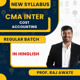 Prof. Raj Awate CMA Inter Cost Accounting 