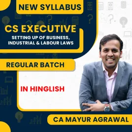 CA Mayur Agarwal SBIL Regular Classes For CS Executive Online Classes CA Mayur Agarwal SBIL Regular Classes For CS Executive Online Classes