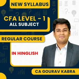 CA Gourav Kabra CFA Level 1 - Full Course (10 Subjects) Regular Batch 