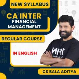 CA Bala Aaditya Financial Management In English Regular Online Classes For CA Inter