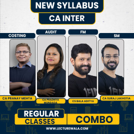 Indigolearn All Subject Group 2 COMBO Regular Online Classes For CA Inter: Online Classes