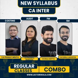 Indigolearn All Subject Group 2 COMBO Regular Online Classes For CA Inter: Online Classes