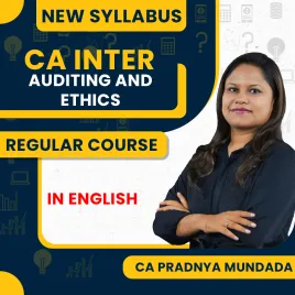 CA Pradnya Mundada Audit &amp; Ethics IN English Regular Online Classes For CA Inter: Online Classes