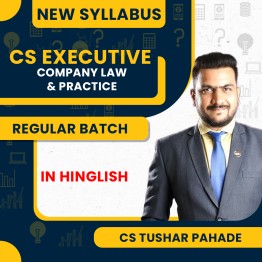 CS Tushar Pahade Company Law and Practice