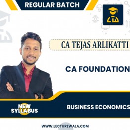 CA Foundation Business Economics New Syllabus Regular Batchby CA Tejas Arlikatti: Online classes.