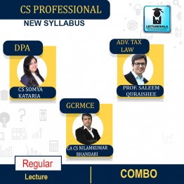 CS Professional MODULE - 1 Combo -  (DPA + ATL + GCRMCE ) Regular Course New Syllabus : Video Lecture + Study Material by Inspire Academy (For  Dec 2022 & June 2023)