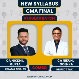 CMA Final Group 4 Regular Course By CA CS CMA Nikkhil Gupta CMAD & SPM-BV Nikunj Goenka IDT: Google Drive & Pendrive CMA Final Group 4 Regular Course By CA CS CMA Nikkhil Gupta CMAD & SPM-BV Nikunj Goenka IDT: Google Drive & Pendrive