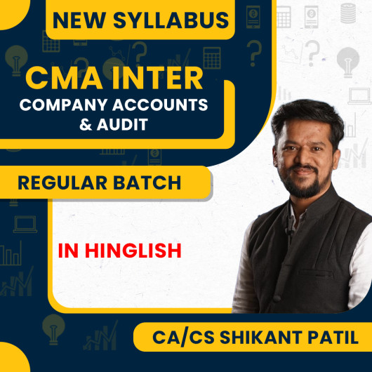 CMA Inter New Syllabus Company Accounts & Audit Regular Course By CA CS Shrikant Patil: Google Drive /Pen drive. CMA Inter New Syllabus Company Accounts & Audit Regular Course By CA CS Shrikant Patil: Google Drive /Pen drive.