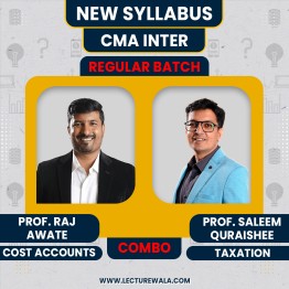 Prof. Raj Awate CMA Inter Cost Accounting 