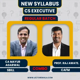 Prof. Raj Awate CAFM & CA Mayur Agarwal SBIL Regular Combo Classes For CS Executive Online Classes Prof. Raj Awate CAFM & CA Mayur Agarwal SBIL Regular Combo Classes For CS Executive Online Classes