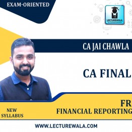 CA Final Financial Reporting (FR) Exam-Oriented Full Course ( In English ) By CA Jai Chawla : Pen Drive / Online Classes