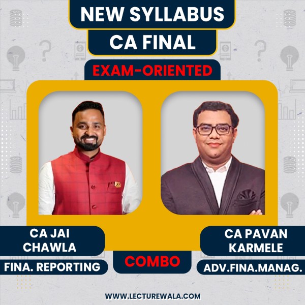 CA Jai Chawla FR and AFM CA Pavan Karmele Exam-Oriented Online Combo Classes For CA Final