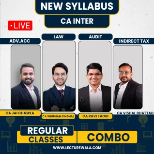 CA Inter New Syllabus Adv Acc, Law, GST, Audit Live Streaming Combo Regular Classes By V'Smart Academy : Pen / Live Online Classes  CA Inter New Syllabus Adv Acc, Law, GST, Audit Live Streaming Combo Regular Classes By V'Smart Academy : Pen / Live Online Classes