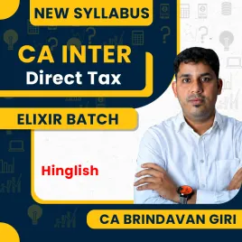 CA Brindavan Giri Direct Tax Complete Question Solving Batch For CA Inter
