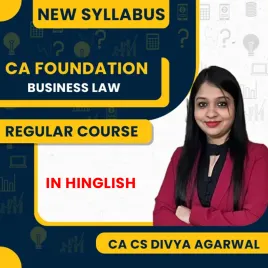 CA/CS Divya Agarwal Business laws Face To Face Regular Classes For CA Foundation