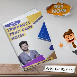 Falcon FRM Part 1 Book Color Print 2025 Edition Pre Booking By Prof. Shashank Wandhe : Hard Book