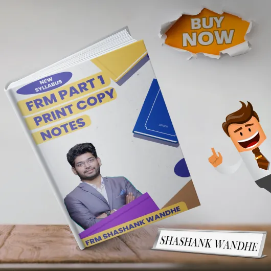Falcon FRM Part 1 Book Color Print 2025 Edition Pre Booking By Prof. Shashank Wandhe : Hard Book