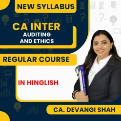 CA Devangi Shah Auditing and Ethics Regular Online Classes For CA Inter=