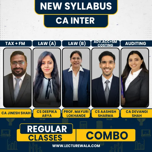 CA Inter Both Groups Regular Online COMBO Classes By Study Circle