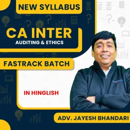 CA Inter Auditing &amp; Ethics Regular Batch Recorded &amp; Live Batch by Adv. Jayesh Bhandari