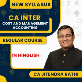 CA Jitendra Rathi Cost &amp; Management Accounting (Costing) Regular Online Classes For CA Inter