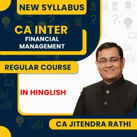 CA Jitendra Rathi Financial Management Regular Online Classes For CA Inter