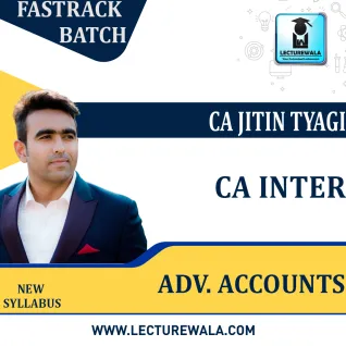 CA Inter Group 2 Adv. Accounts Fastrack Batch New Syllabus By CA CS Jitin Tyagi : Pen Drive / Online Classes CA Inter Group 2 Adv. Accounts Fastrack Batch New Syllabus By CA CS Jitin Tyagi : Pen Drive / Online Classes