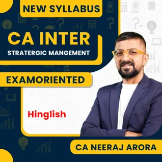 CA Inter SM Exam-Oriented Batch by CA Neeraj Arora : Online Classes